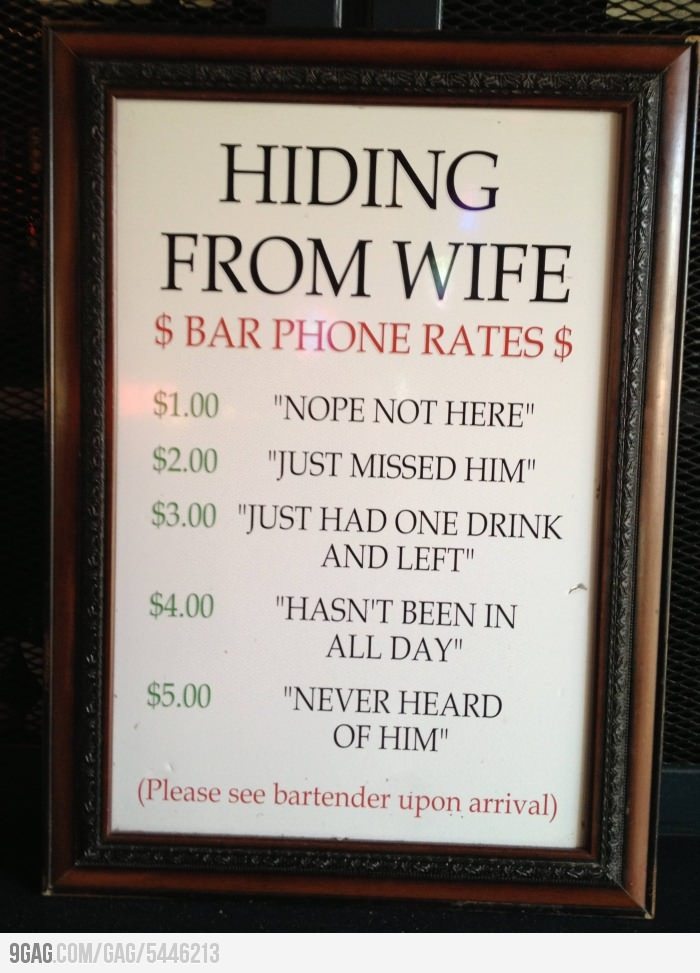 The Best Bar Humor From Around the WWWBars and Bartending