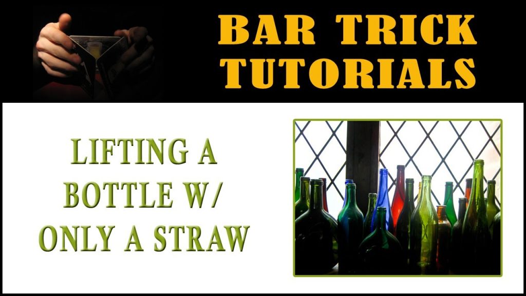Straw in Beer Bottle Trick