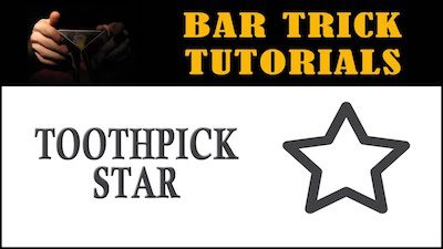 toothpick star bar trick