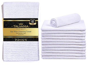 Amazon Talvania Kitchen Bar Mop Cleaning Towels 100 Pure Cotton Kitchen Towels